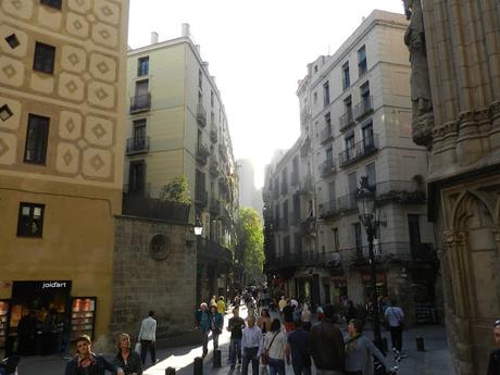 Unos días recorriendo Barcelona con amigos