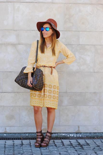 Boho dress.