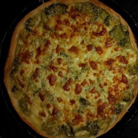 Tarta de brocoli Tarta de brocoli