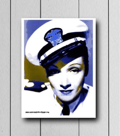 Posters para descargar: Marilyn y Marlene en la Marina