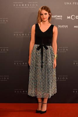 Emma Watson presenta «Regresión» en Madrid, España