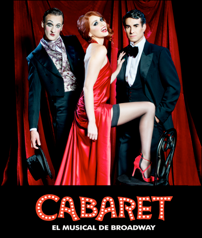 Cristina Castaño en el papel de Sally Bowles en Cabaret