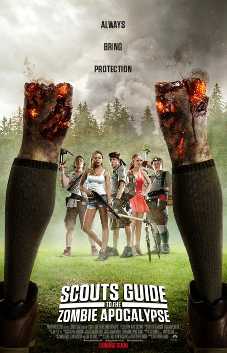 Nuevo poster para Scouts Guide to the Zombie Apocalypse. Estreno, 30 de Octubre