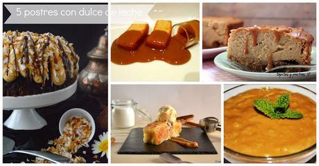 5 postres con dulce de leche espectaculares 5 postres con dulce de leche espectaculares