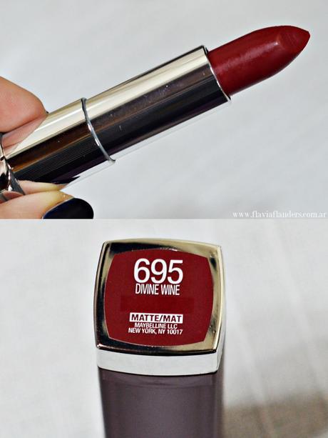 MAYBELLINE NEW YORK COLOR SENSATIONAL MATTES: DIVINE WINE