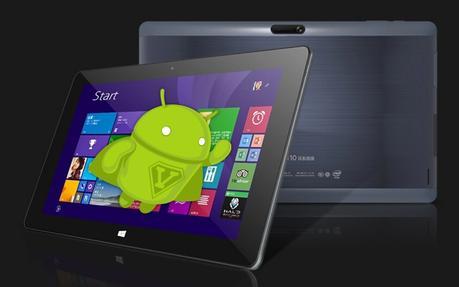 Cube i10, una tableta con Android y Windows 10 -- el mejor de su gama