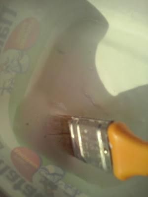 ♥ ♥ ♥ CESTA HECHA CON TAPETITOS DE HILO