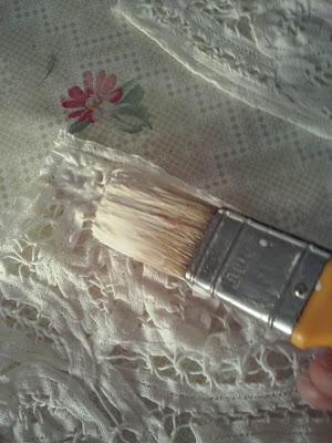 ♥ ♥ ♥ CESTA HECHA CON TAPETITOS DE HILO