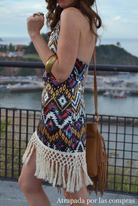 FRINGE BOHO DRESS