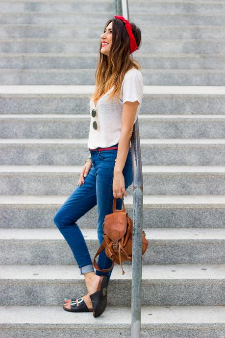 pañuelo en la cabeza