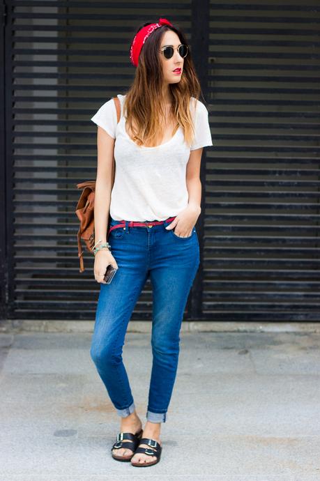 basics outfit high waist