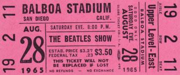 50 Años: 28 Ago. 1965 - Balboa Stadium - San Diego, California
