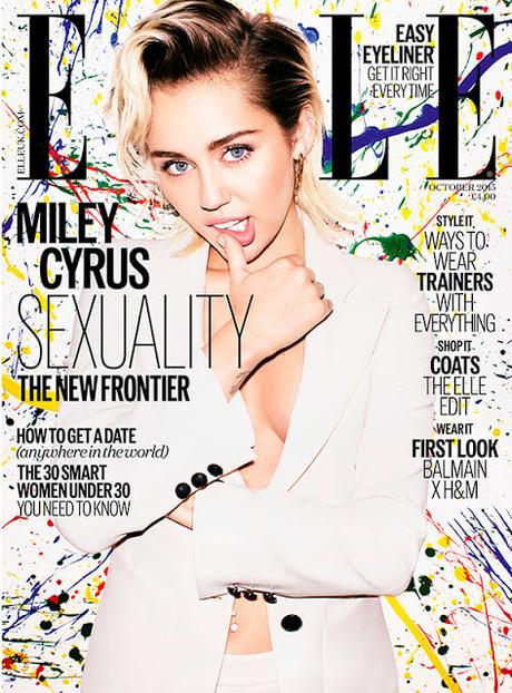 Miley Cyrus para ELLE Reino Unido se confiesa PANSEXUAL