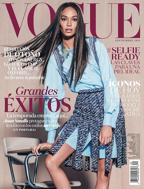 Joan Smalls hace triple portada para Vogue México