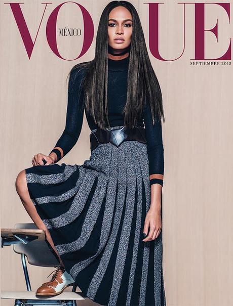 Joan Smalls hace triple portada para Vogue México