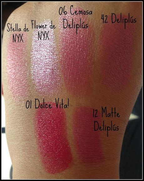 Mis Labiales Rosas y Fucsias