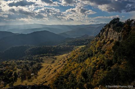 En lo alto de la Serra dels Bufadors