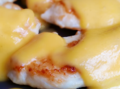 Pavo salsa melocotón