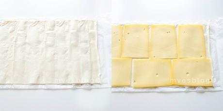 Party rolls de jamón y queso. Receta paso en vídeo. 