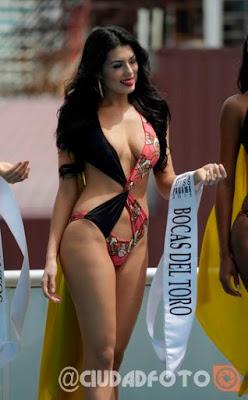 Estefanía Mora Miss Bocas del Toro aspirante a Miss Panamá 2015