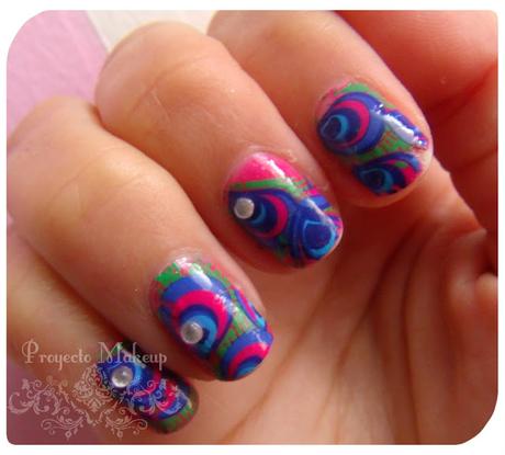 ♕ UÑAS PAVO REAL ♕Ⓡ