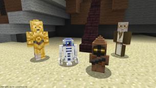 Minecraft se viste de Star Wars con sus dos nuevos skin packs
