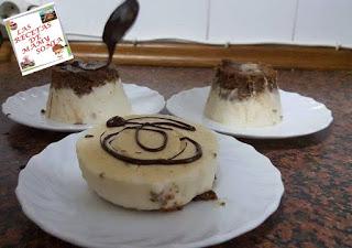 POSTRE DE CHOCOLATE BLANCO