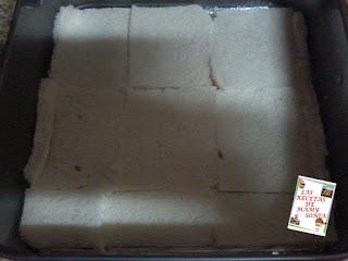 PASTEL DE PAN DE MOLDE