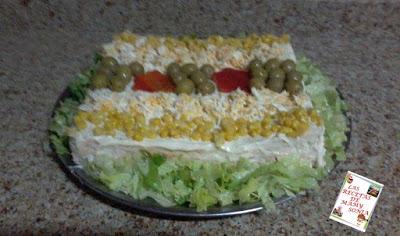 PASTEL DE PAN DE MOLDE