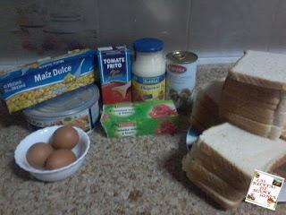 PASTEL DE PAN DE MOLDE