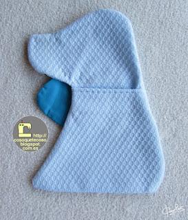 Cojin de semillas de perro cocker