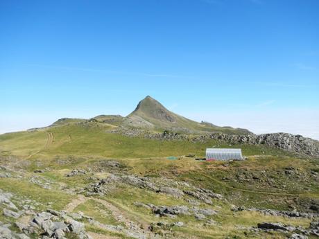 Pico Anie (2.504 m) desde la Piedra de San Martín (Navarra)
