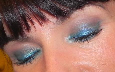 Blanco y turquesa (Look y outfit)