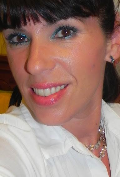Blanco y turquesa (Look y outfit)