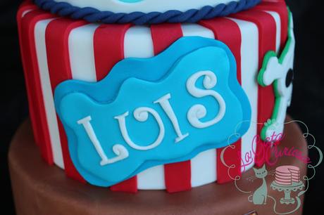 TARTA FONDANT PIRATAS