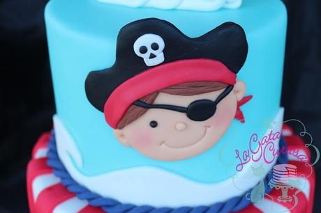 TARTA FONDANT PIRATAS