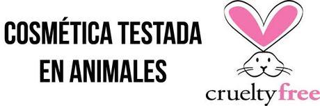 Cosmética testada en animales