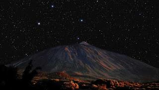 Experiencia astronómica en el Teide.