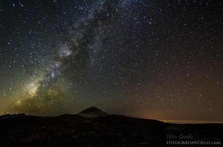 Experiencia astronómica en el Teide.