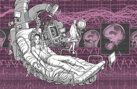 Sara hospitalizada. Historia de Sara.