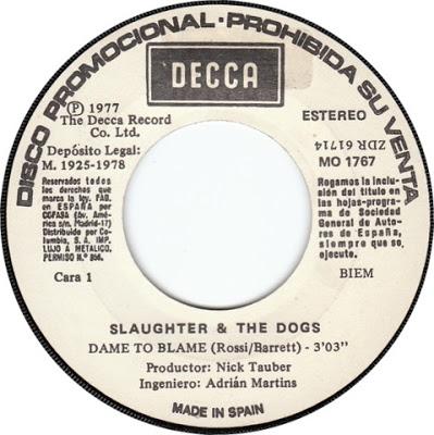 Slaugther & the dogs -Dame to blame 7