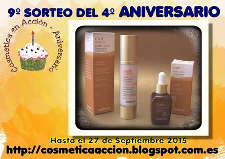 ¡9º Sorteo del 4º Aniversario del Blog – Iluminamos la piel con los productos de la línea C-VIT de SESDERMA!