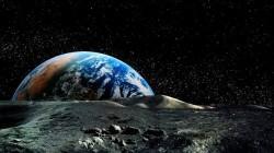La tierra desde la luna