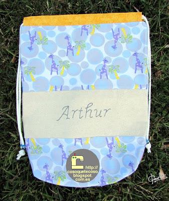 Otra mochila  para Arthur