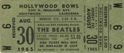 50 años: 30 Ago. 1965 - Hollywood Bowl - Los Angeles, California
