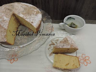 Bizcocho de leche condensada.