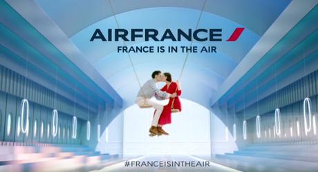 La danza esta en el aire. Spot de Air France