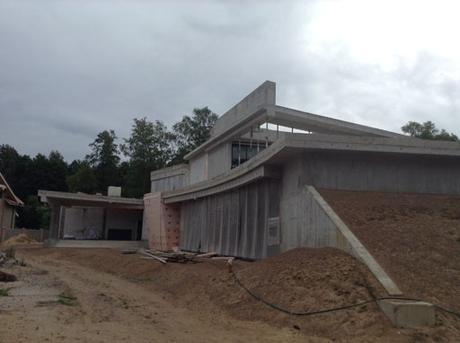 A-cero Projects Nuevas fotos de obra de la vivienda diseñada por A-cero al este de Europa