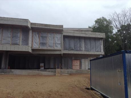 A-cero Projects Nuevas fotos de obra de la vivienda diseñada por A-cero al este de Europa