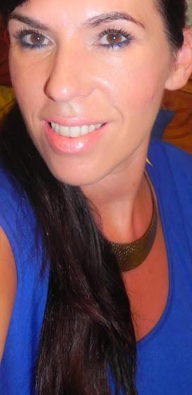 ¡Adios, verano 2015!: Azul, chocolate y bronce (look y outfit)